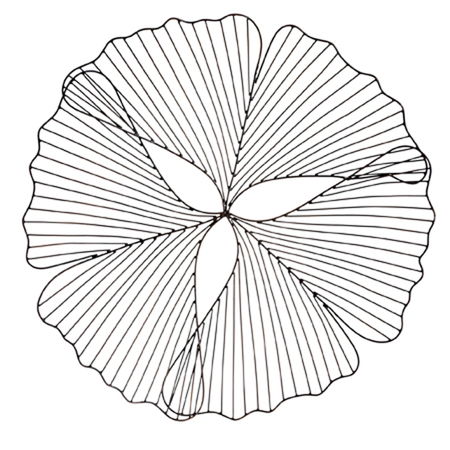 Leaf wire platter, €34