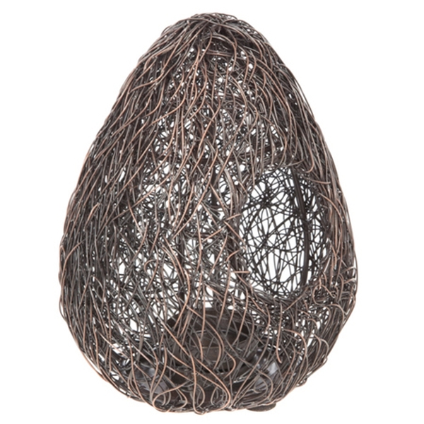 Wire nest tea light holder, €14