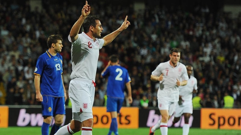 England veteran Frank Lampard bagged a brace in Moldova