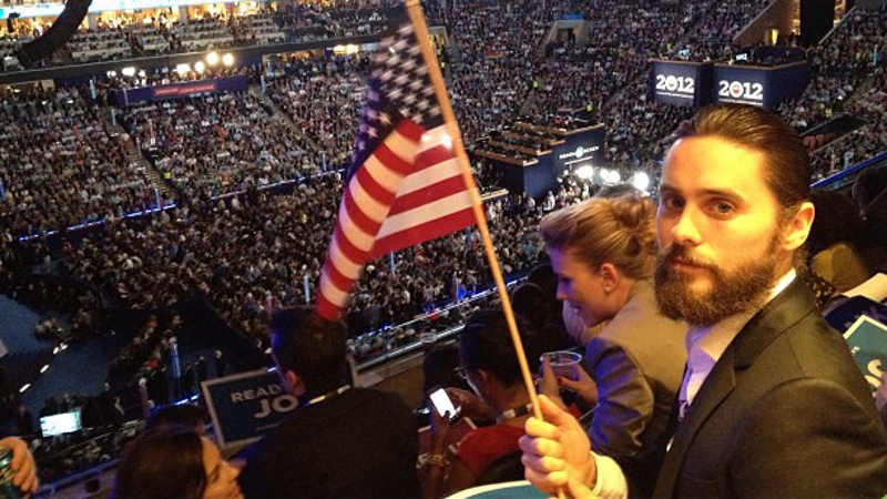 Jared Leto posted this snap to Instagram