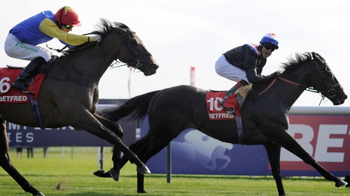 Kieren Fallon led Society Rock to victory at Haydock