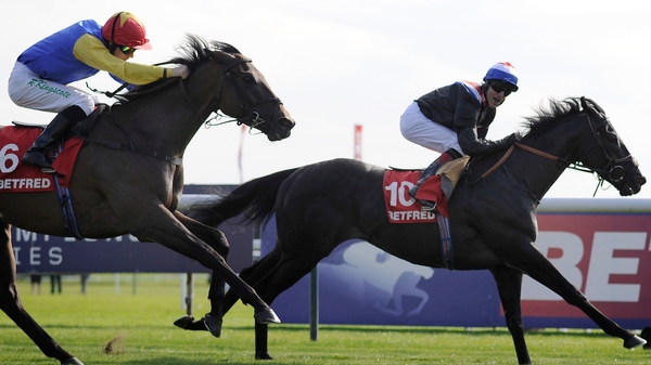 Kieren Fallon led Society Rock to victory at Haydock