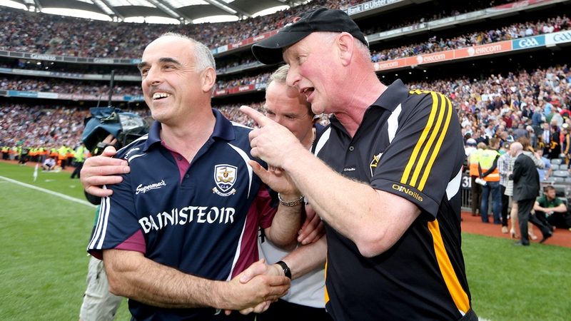 Brian Cody disputed the free that allowed Joe Canning the chance to equalise