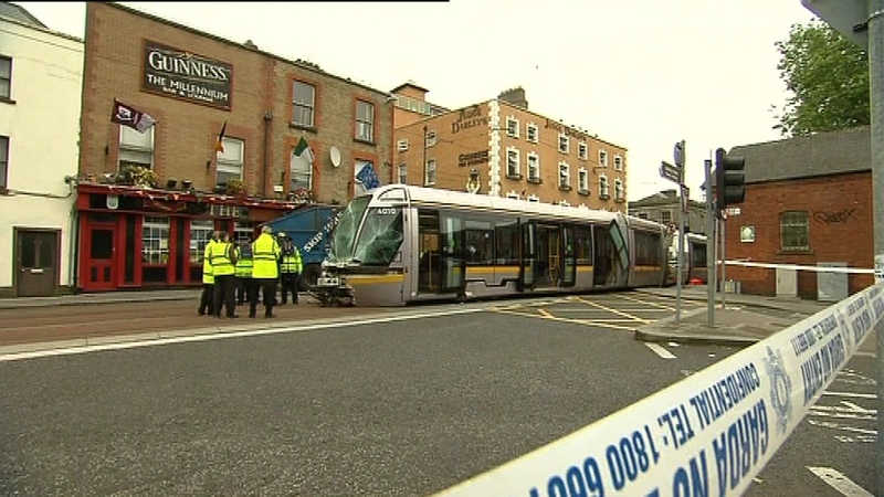 The collision happened at the junction of Benburb Street and Temple Street West