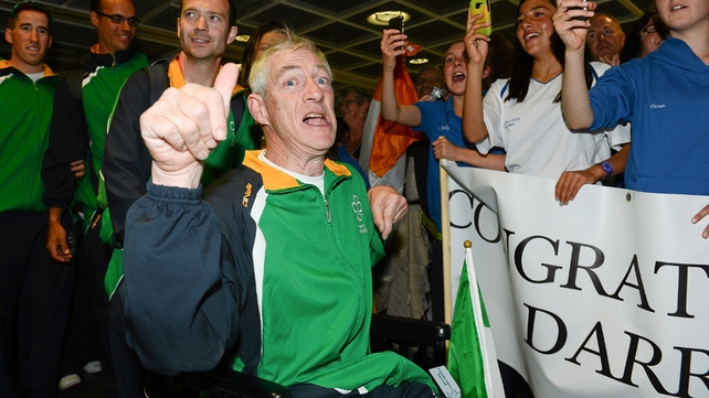 Boccia player Tom Leahy, from Ballyhooly, Co. Cork.