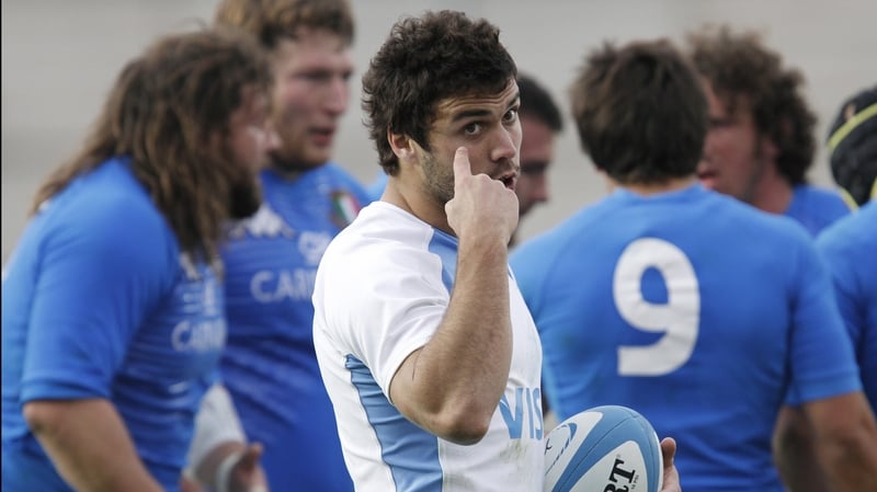 Martin Landajo has been brought in at scrum-half for Argentina