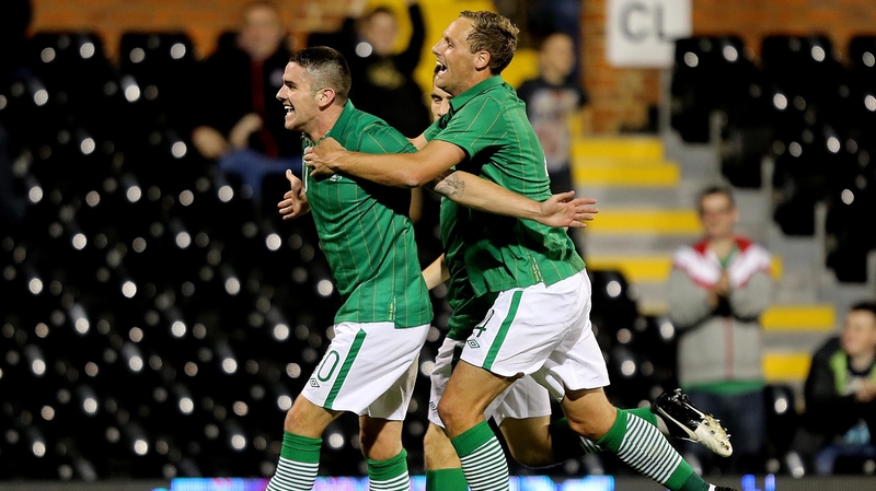 Robbie Brady enjoyed a dream debut for the Republic of Ireland at Craven Cottage