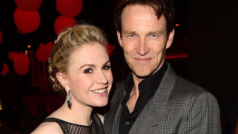 Anna Paquin and Stephen Moyer