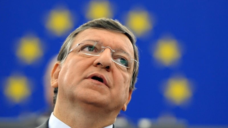 Jose Manuel Barroso announced details of the banking plan in his address to the European Parliament this morning
