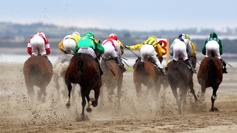 Action on the beach gets underway at 4.20