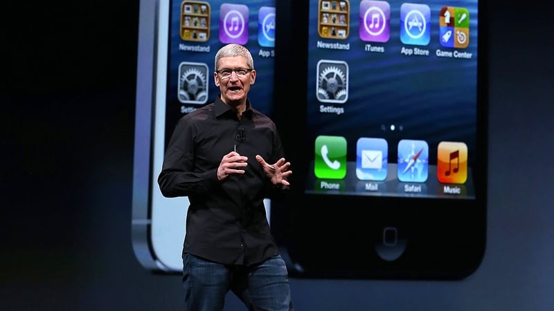 Tim Cook launched Apple's latest iPhone in San Francisco today