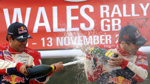 Sebastien Loeb secured his eighth WRC title in Cardiff last year