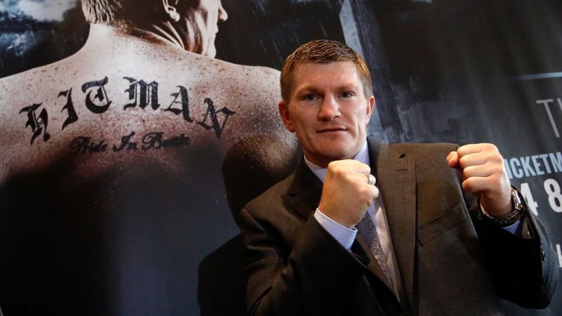 Ricky Hatton announced his comeback on Friday