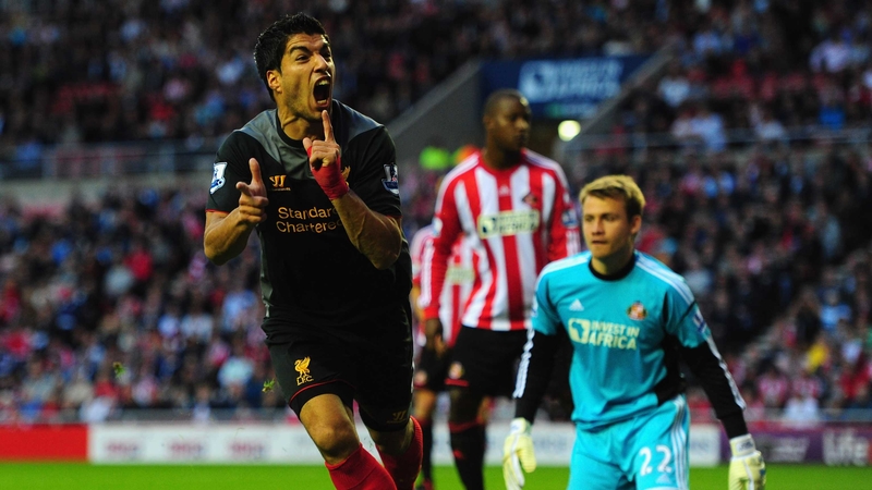 Luis Suarez earned a point for Liverpool