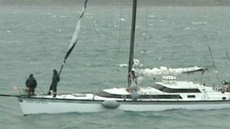 The yacht Dances with Waves was detained off the shore of Cork in 2008