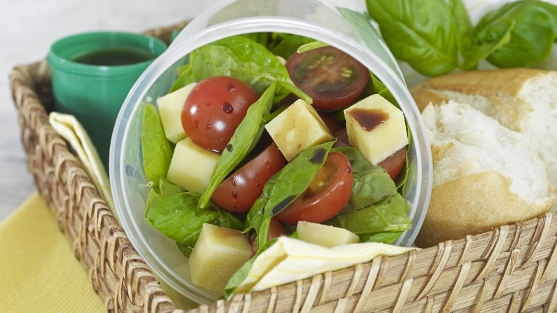 Spinach and Tomato Salad