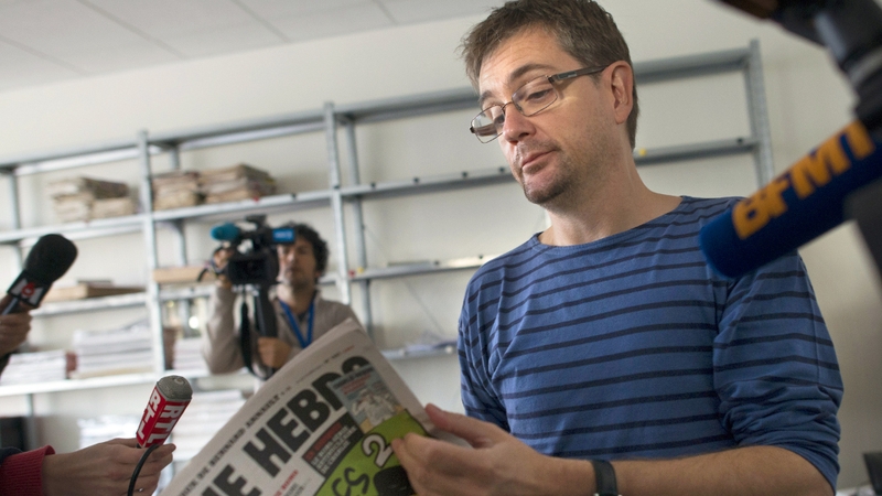 French satirical weekly Charlie Hebdo's publisher, known only as Charb