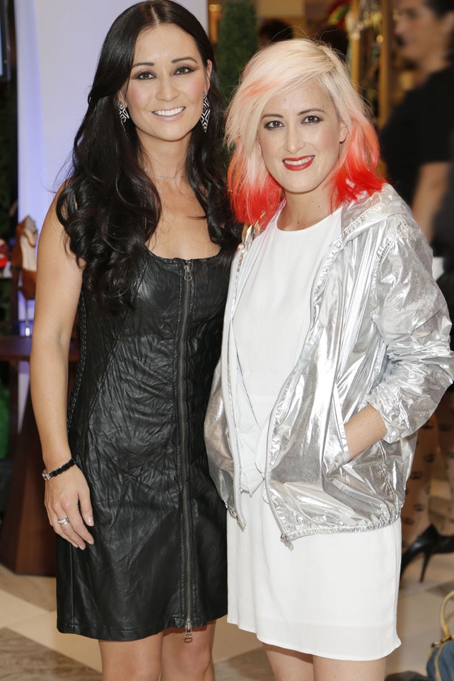 Nadine King and Sarah Jane Wai