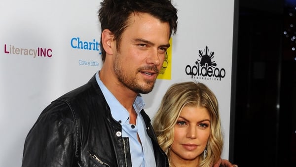 Josh Duhamel with his wife Fergie, who is expecting their first child