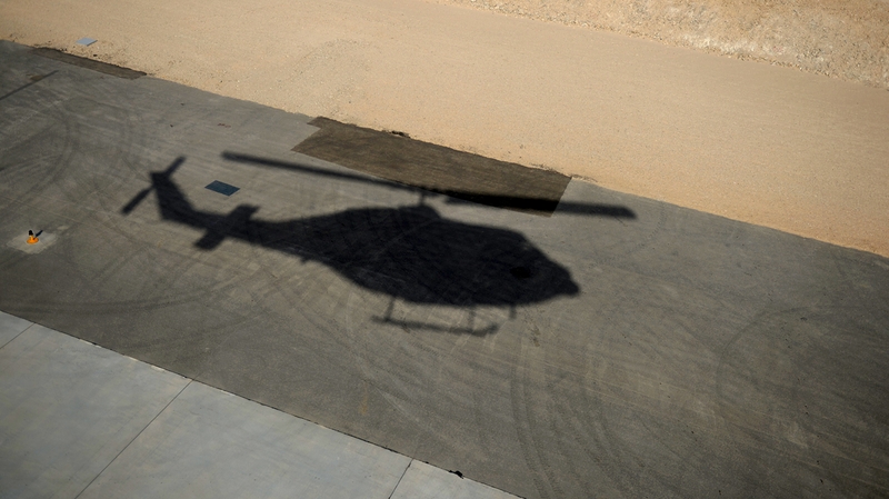 The woman had a son at Camp Bastion on Tuesday