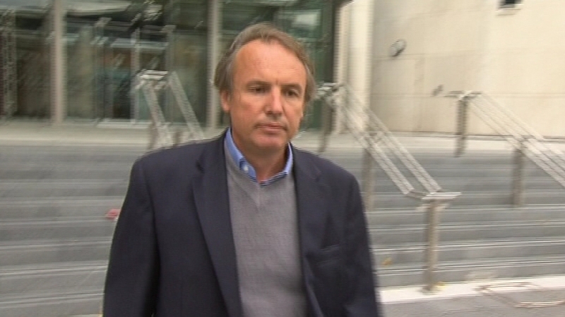 Breifne O'Brien replied 'not guilty' when each charge was put to him
