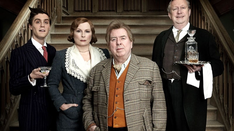 The cast of Blandings