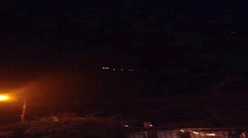 Jon Lyons reported bright lights in the sky over Dublin last night