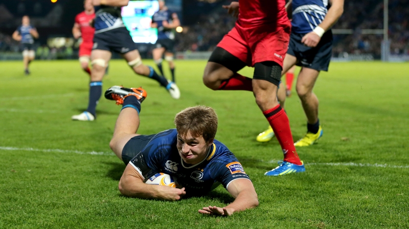 Man-of-the-match Brendan Macken crosses the whitewash
