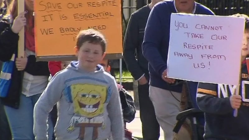 Protesters claim that children's respite centre is already under pressure.