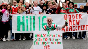 Mayo fans were in good form before the big match