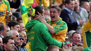 Much to the delight of these two Donegal lads