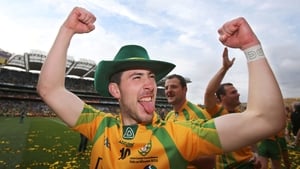 Mark McHugh takes the acclaim of the crowd