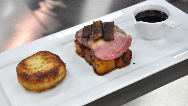 Roast Duck, spicy squash and fondant potato