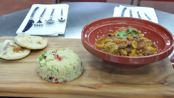 Spiced Fruit and Chicken Tagine