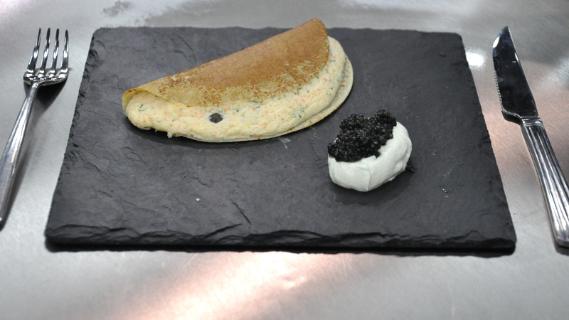 Smoked Salmon Crepe Soufflé: MasterChef
