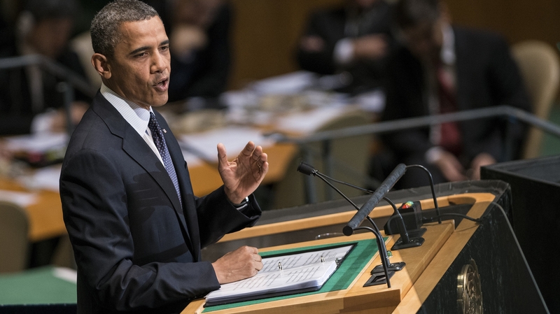 Barack Obama said that Bashar al-Assad should step down as Syria's president