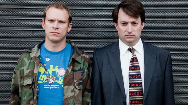 Members of Peep Show cast lined up for Great British Bake Off Christmas special Mark Corrigan (Mitchell) and Jeremy "Jez" Usbourne (Robert Webb).