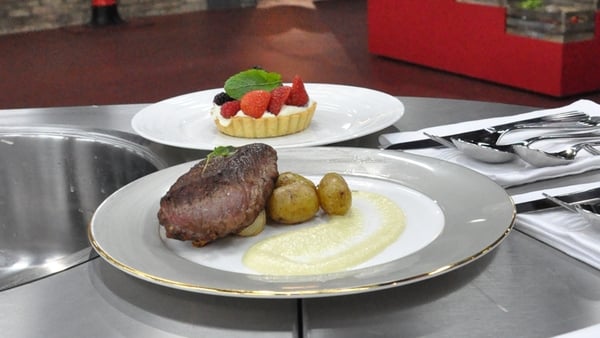 Lamb with fennel Puree and Fennel Confit: MasterChef