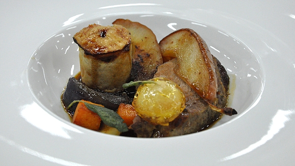 Pork with pear