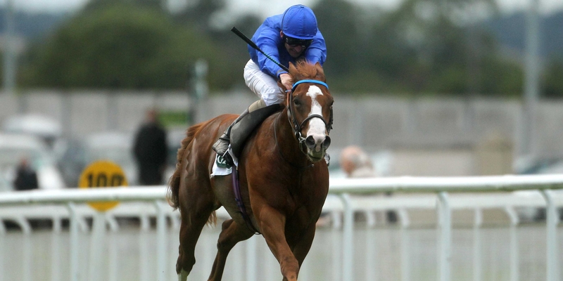 Dawn Approach and Kevin Manning go on to win the Vincent O'Brien Stakes at the Curragh