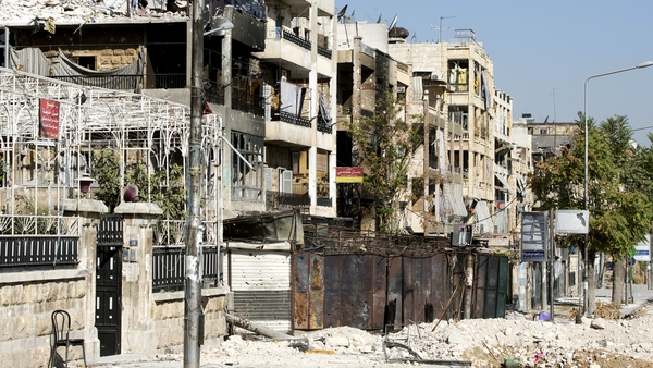 Aleppo has been badly damaged in the 18-month conflict