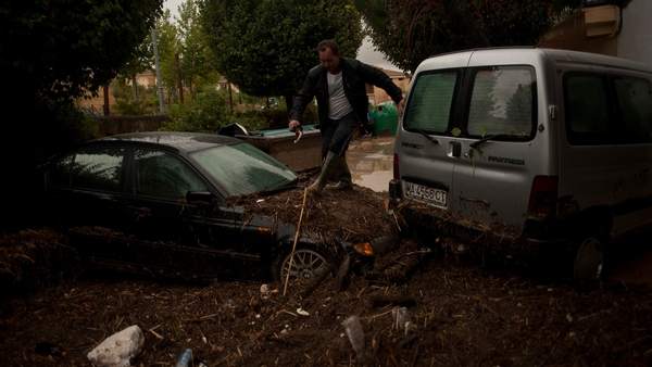 Andalucia and Murcia were the worst affected regions