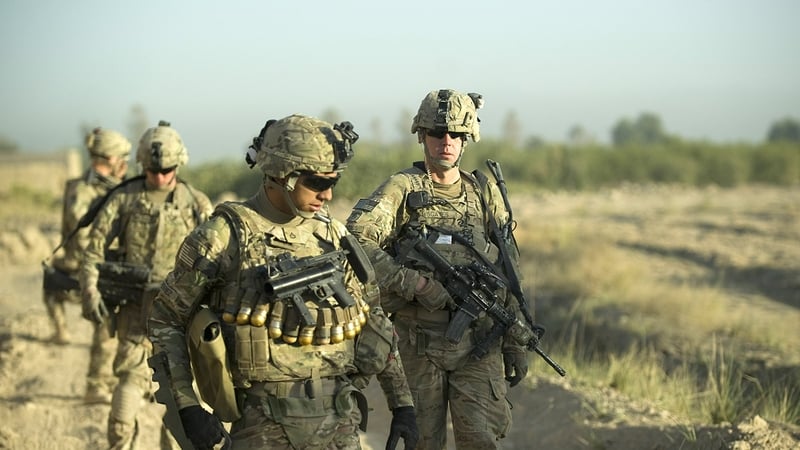US troops are training Afghan forces to take over security in 2014