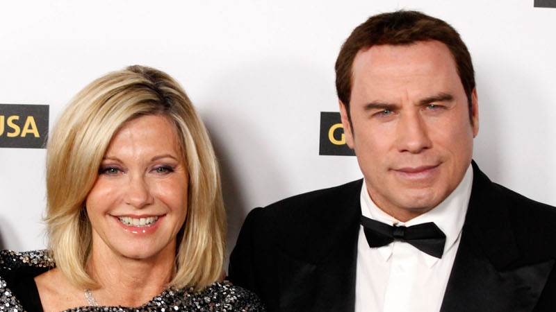 Grease stars Olivia Newton John and John Travolta