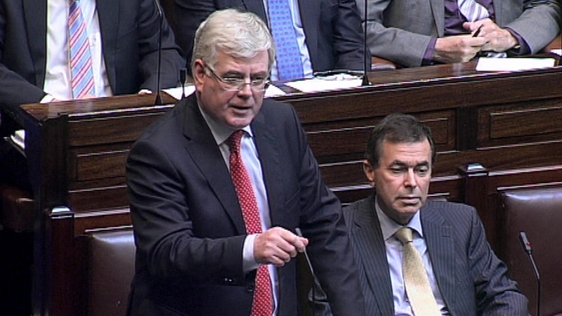 Eamon Gilmore said he was assured there was no ministerial involvement in site selection