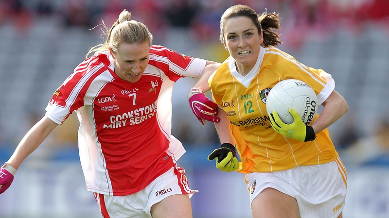 Louth had beaten Antrim by nine points earlier in this year's championship but the tables were turned in emphatic fashion at GAA HQ