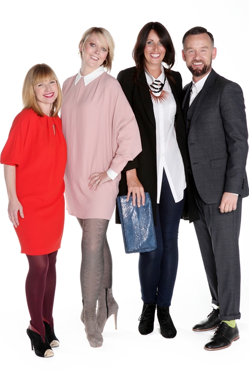 Makeover candidates with Off the Rails presenters