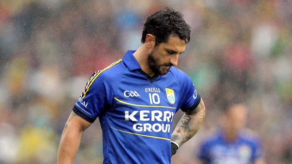 Paul Galvin was struck just before the second half