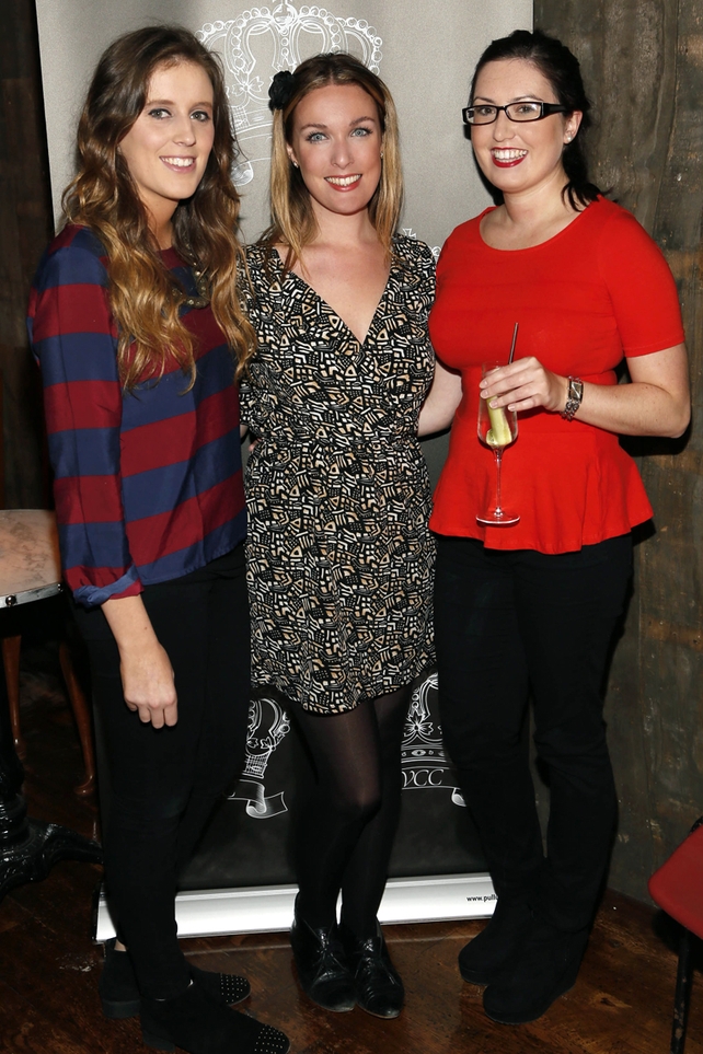 Aideen Murphy, Claire Buckley and Fiona Askin