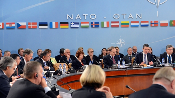 NATO discusses Syrian crisis at Brussels meeting